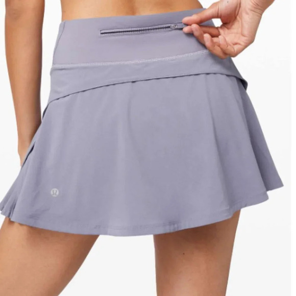 Lululemon Play Off The Pleats Skirt *13" Peri Purple size 6 - Picture 2 of 12
